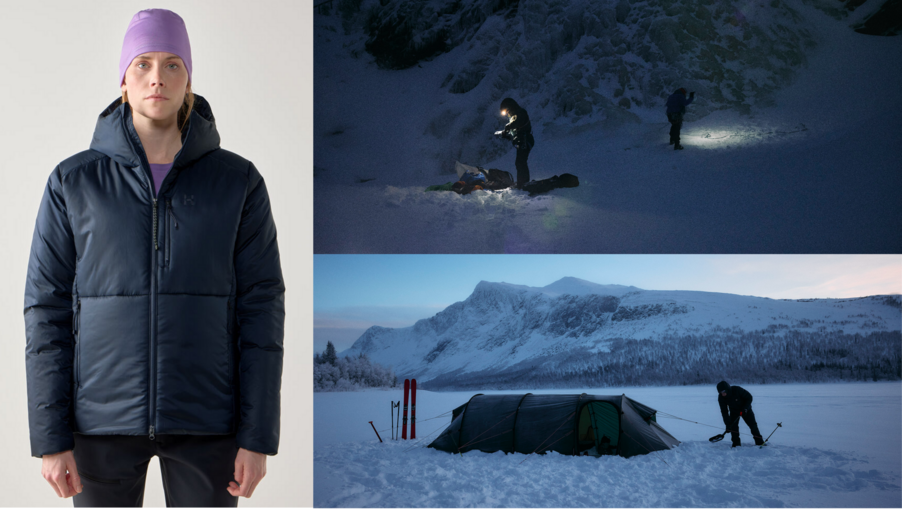 Haglöfs vinterjacka Breeze Mimic Hood