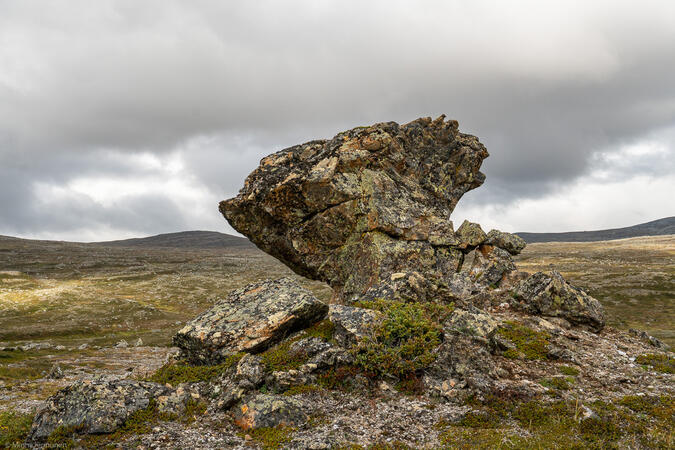 En märklig sten värt en liten omväg