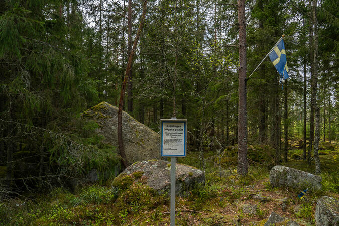 Blekinges högsta punkt