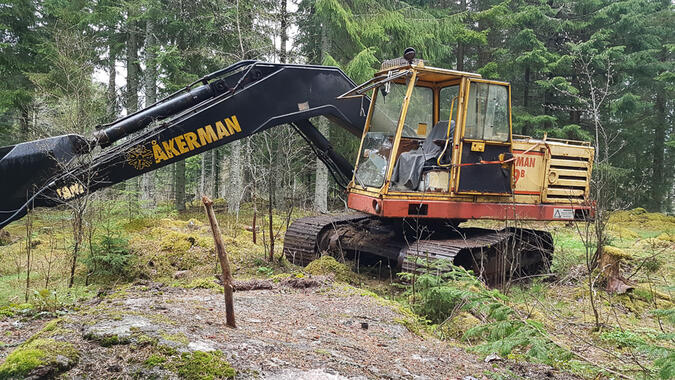 Jag antar att pinnen indikerar den högsta punkten