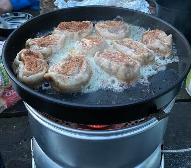 Äppelfyllda bullar från äppelriket