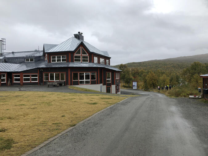 Storulvåns fjällstation och början på min vandring