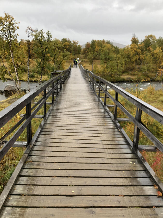 Första bron över Stor-Ulvån