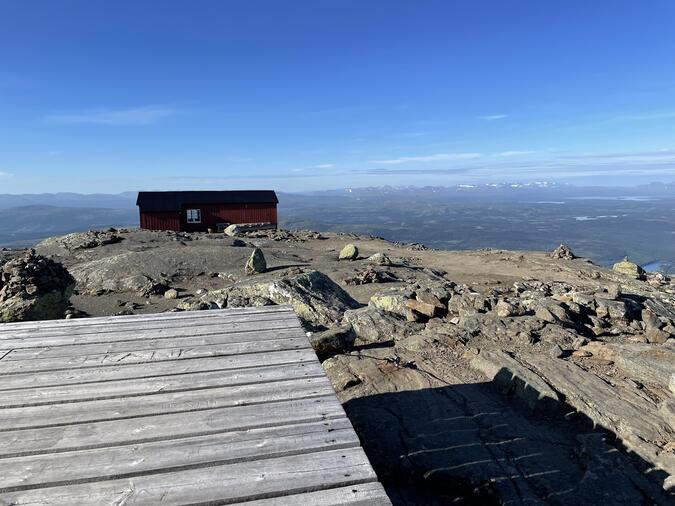 Själv på toppen
