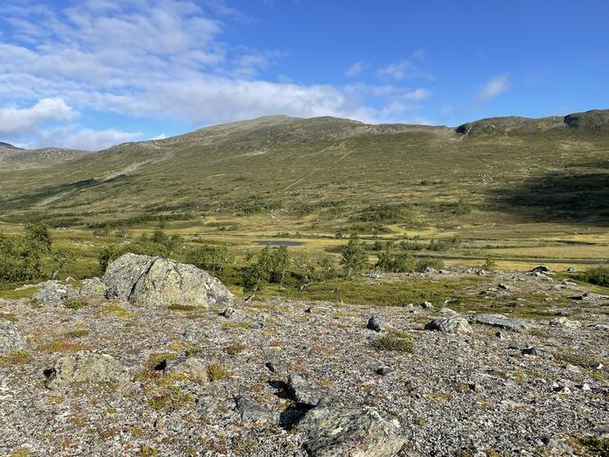 Sista blicken ner i Stor-Stensdalen