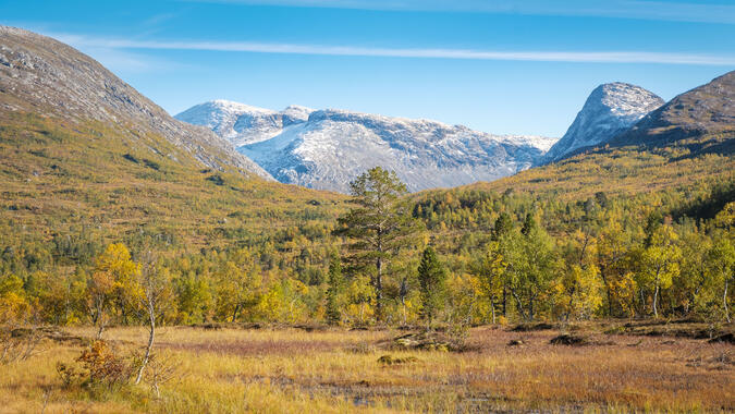 Simskardet, Borgefjell National Park. Foto: Kristoffer Møllevik / Visit Helgeland Simskardet, Borgefjell National Park.