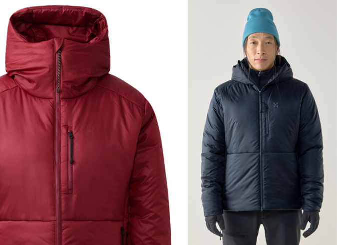 Haglöfs vinterjacka Breeze Mimic Hood.