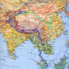 Map of Asia 