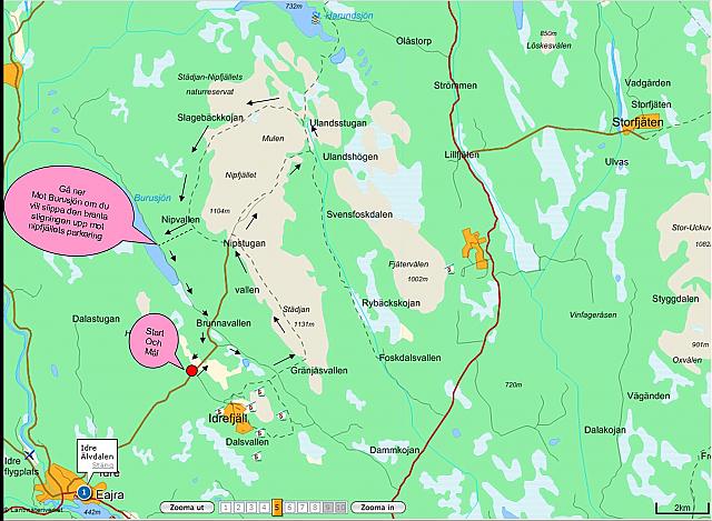 Njupeskär Karta | Karta