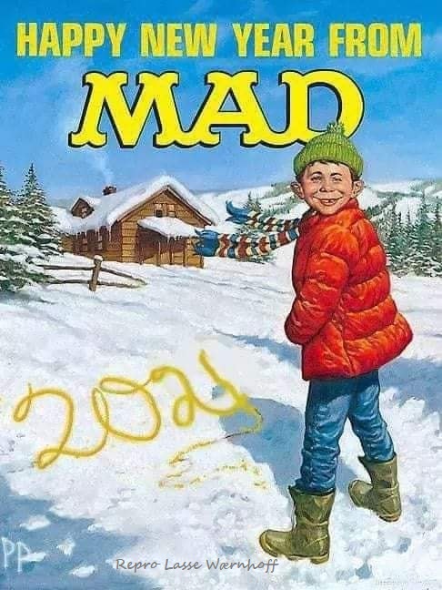 MAD Alfred E Neuman pissar i snön GOTT NYTT ÅR.jpg