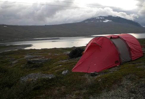 Stenig vandring i sena augusti