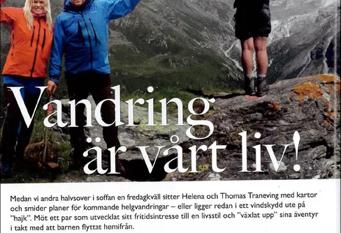Stort reportage om oss i tidningen Tara - Juli 2015
