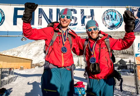 Första svenskarna någonsin att genomföra Yukon Arctic Ultra