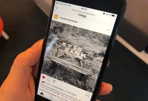 Instagramkonto ska locka ut fler i Karlstads natur