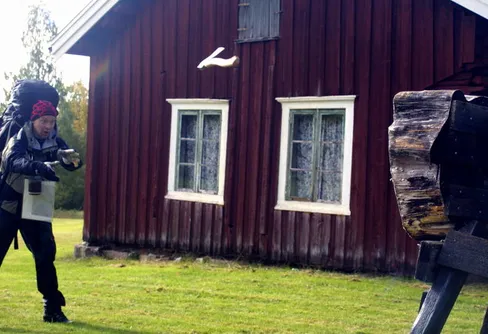 Jag har rättfärdigat mig, den har betalat av sig... Yxan först ut...