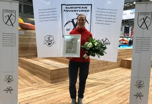European Adventurer of the Year Award till Fredrika Ek