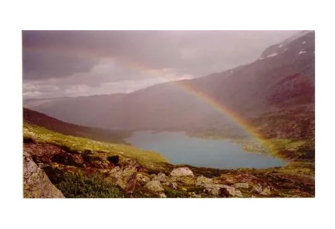 Regnbåge över Surtbyttdalen