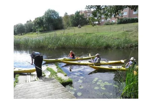 Kajak med Ledningsgrupp
