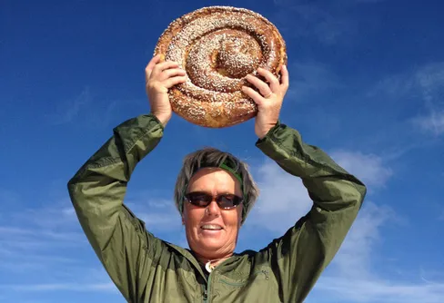 Bloggande bagare på Kebnekaise