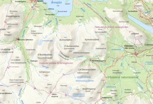 25 juli – resa till Vålådalen och vandringsstart, del 1