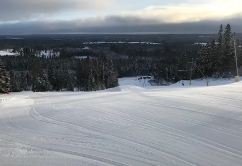 Mycket fina snöförhållanden i skidbackarna inför sportloven!
