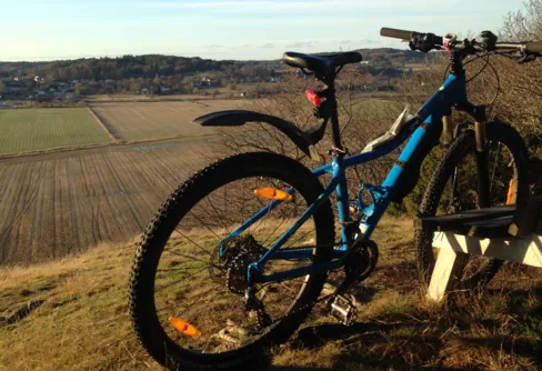 Ett roligt år i naturen med en mountainbike!