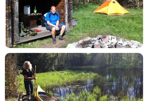 Fyrisån med övernattning