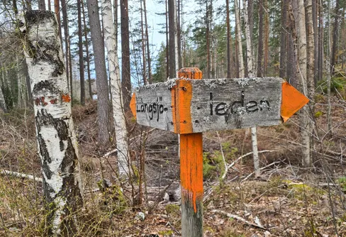 Långsjöleden i Tiveden