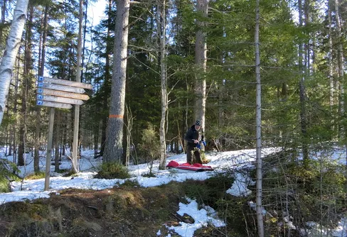 Födelsedag i Djupdalshöjden.