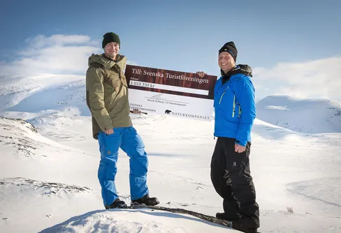 Naturkompaniet skänker 1 miljon kronor till upprustning av Kungsleden