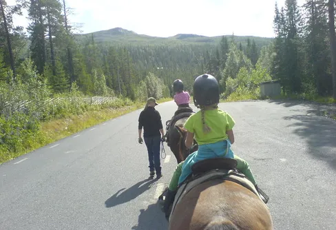 Ensam med barnen i fjällen - del 2 