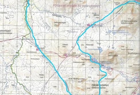 Höstvandring i Jämtland 2009
