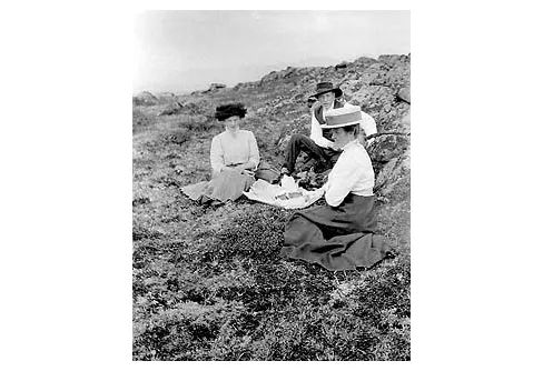 Kvinnans bokskatt anno 1913 - Om fotvandring - del 1