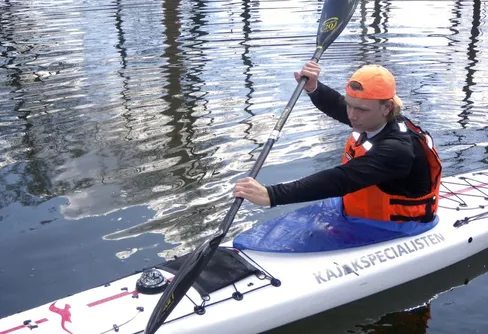 Albert och 640 gram vingpaddel