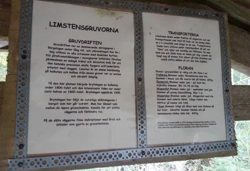 Fasa-skogen och Limstensgruvorna