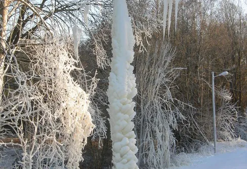 Äntligen skidspår!