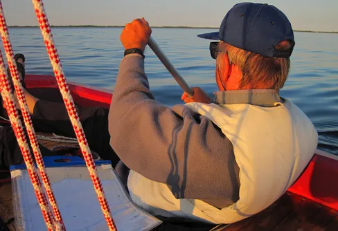Långsegling med Trissjollle