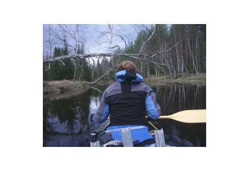 Paddling på Nittälven