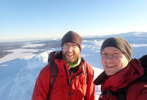 Ottfjället, från öster 260111