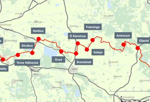 Budkavlen går! - Vandringshelg mellan Lund och S:t Olof