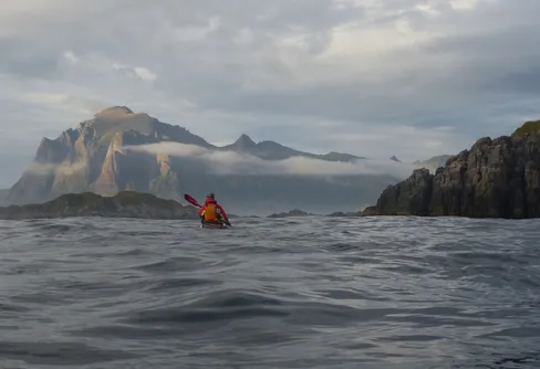 Paddla i häftiga Vesterålen!