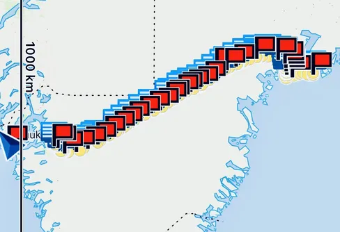 Korsningen av Grönlands Inlandsis är klar