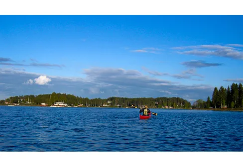 Snart midsommarpaddling