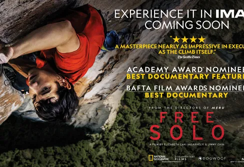 Free Solo - nu på IMAX