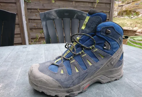 7 maj Vandringskängor