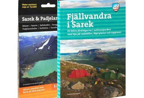 Fjällvandra i Sarek + tyvekkarta Sarek Padjelanta