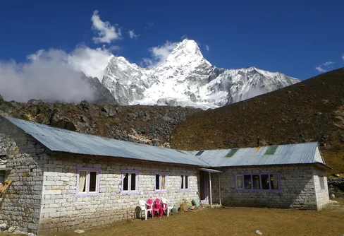Ett första möte med Nepal och Ama Dablam.