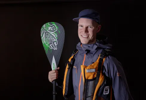 Äventyraren Marcus Aspsjö uppmärksammar vildmarkens betydelse