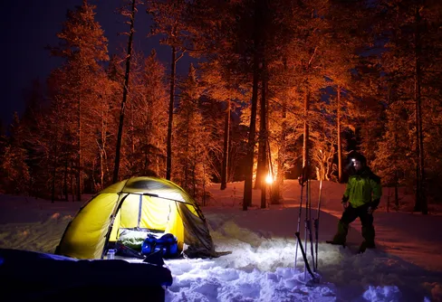 Pulkan - första turen