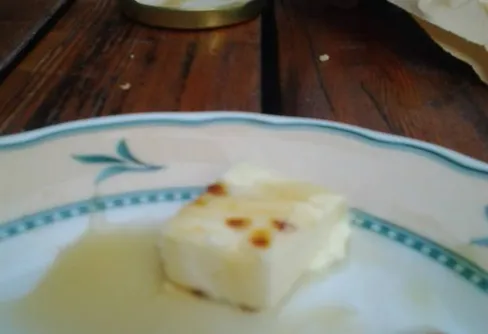 Fruktdessert för stormkök